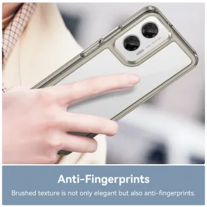 CRYSTAL Ochranný kryt pre Motorola Moto G35 5G šedý