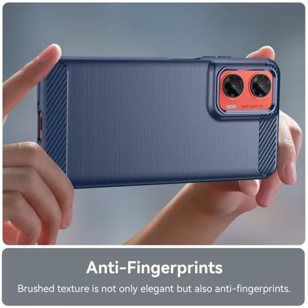FLEXI TPU Ochranný kryt Motorola Moto G35 5G modrý