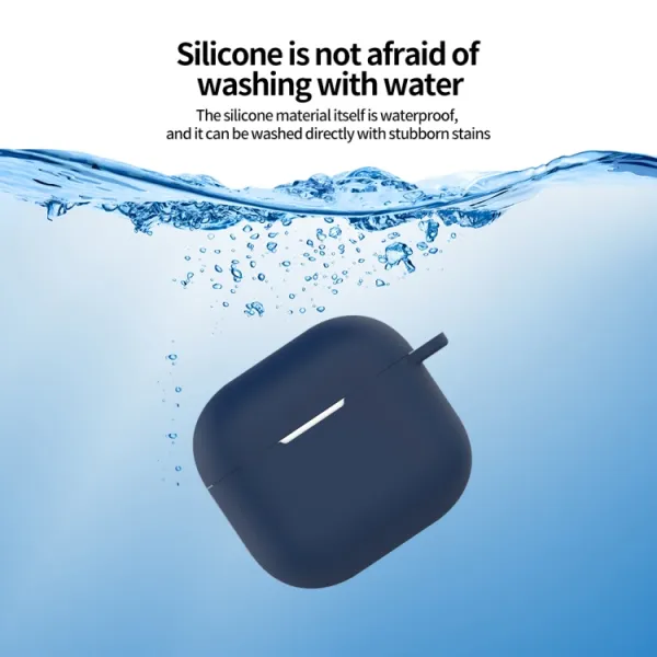 HOOK Silikónový obal pre Apple AirPods 4 šedý