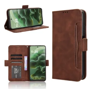 SLOT Peňaženkový obal pre Motorola Moto G35 5G hnedý