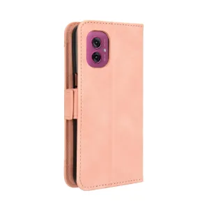 SLOT Peňaženkový obal pre Motorola Moto G55 5G ružový