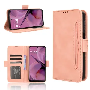 SLOT Peňaženkový obal pre Motorola Moto G55 5G ružový