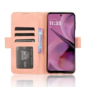 SLOT Peňaženkový obal pre Motorola Moto G55 5G ružový