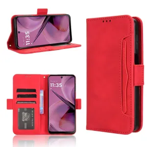 SLOT Peňaženkový obal pre Motorola Moto G55 5G červený