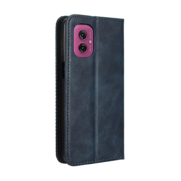 BUSINESS Peňaženkový kryt pre Motorola Moto G55 5G modrý