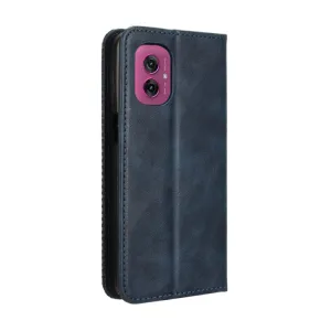 BUSINESS Peňaženkový kryt pre Motorola Moto G55 5G modrý