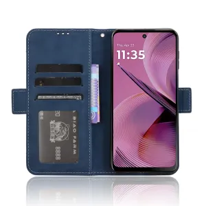 SLOT Peňaženkový obal pre Motorola Moto G55 5G modrý