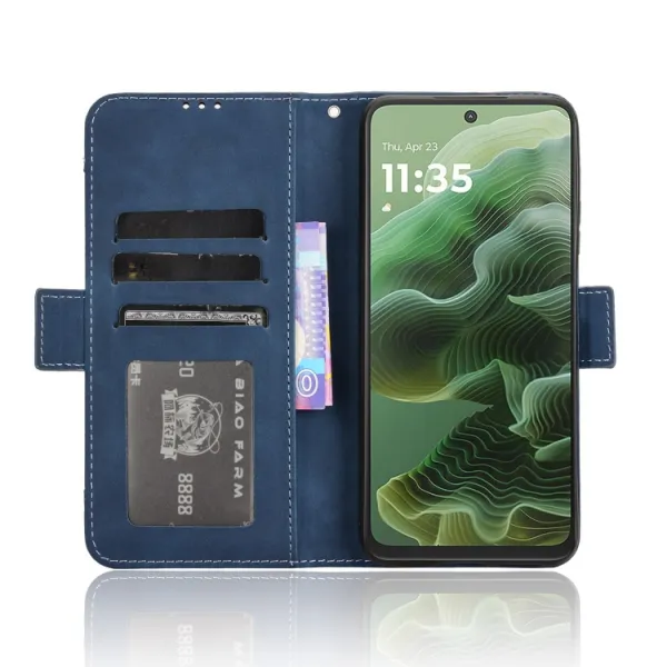 SLOT Peňaženkový obal pre Motorola Moto G35 5G modrý