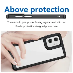 CRYSTAL Ochranný obal pre Motorola Moto G55 5G čierny