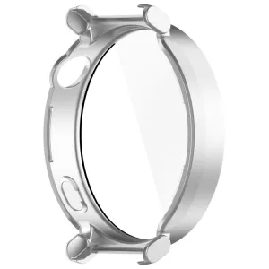 FULL COVERAGE Plastový kryt so sklom pre Huawei Watch GT 5 41mm strieborný
