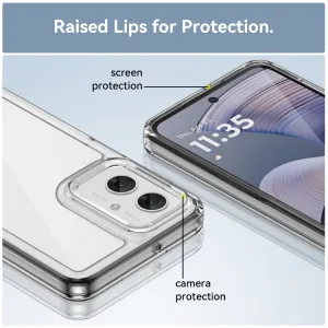 CRYSTAL Ochranný obal pre Motorola Moto G55 5G priehľadný