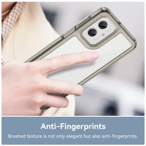 CRYSTAL Ochranný obal pre Motorola Moto G55 5G šedý