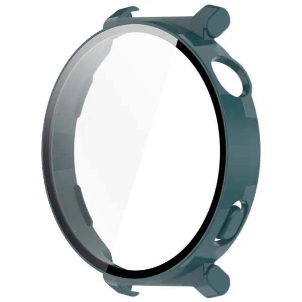 FULL COVERAGE Plastový kryt so sklom pre Huawei Watch GT 5 41mm  zelený