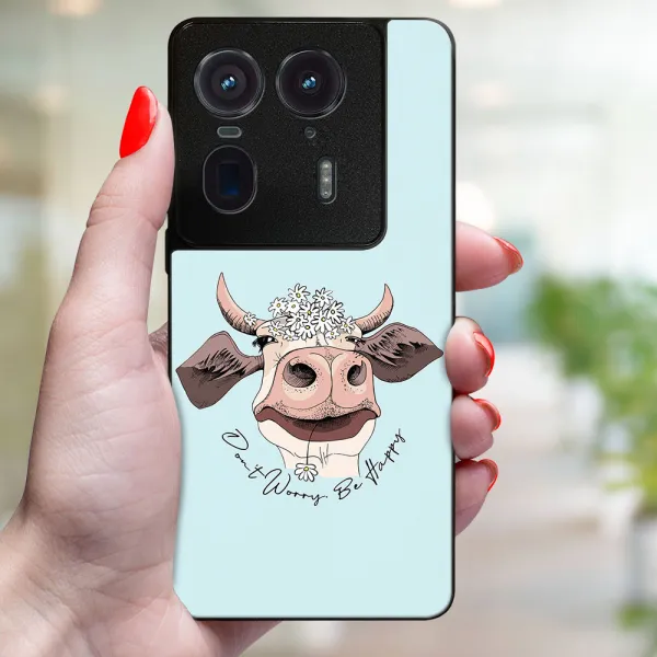 MY ART Ochranný kryt pre Motorola Edge 50 Ultra HAPPY COW (181)