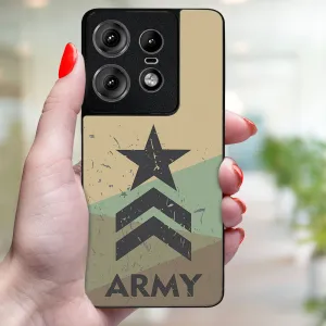 MY ART Ochranný kryt pre Motorola Edge 50 Pro ARMY (236)