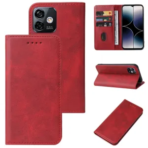 MAGNETIC Zaklápací kryt pre Ulefone Note 16 Pro červený