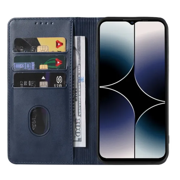 MAGNETIC Zaklápací kryt pre Ulefone Note 16 Pro modrý