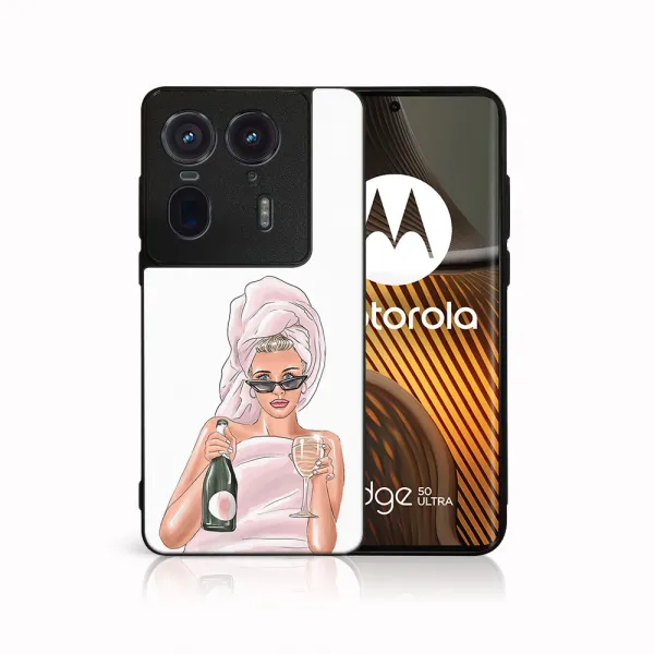 MY ART Ochranný kryt pre Motorola Edge 50 Ultra CHAMPAGNE (134)