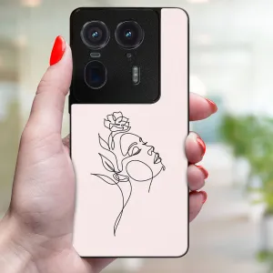 MY ART Ochranný kryt pre Motorola Edge 50 Ultra ROSE GIRL (198)