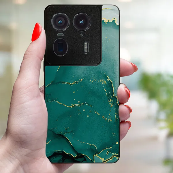 MY ART Ochranný kryt pre Motorola Edge 50 Ultra GREEN MARBLE (145)