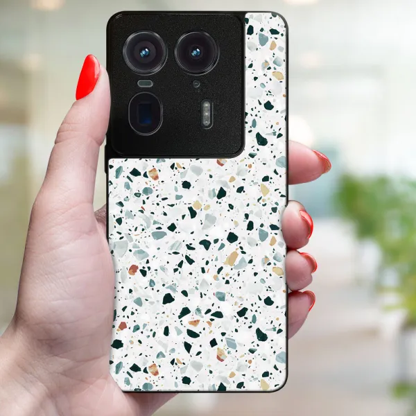 MY ART Ochranný kryt pre Motorola Edge 50 Ultra GREY TERRAZZO (163)