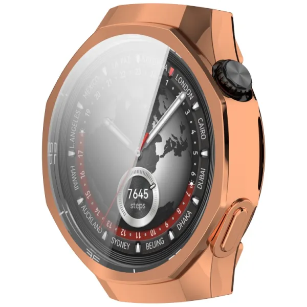 TPU FULL COVER Kryt pre Huawei Watch GT 5 Pro 46mm ROSE GOLD
