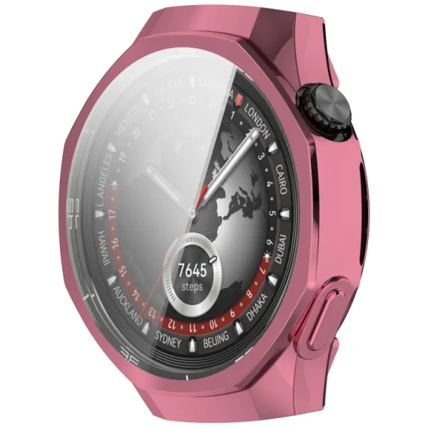 TPU FULL COVER Kryt pre Huawei Watch GT 5 Pro 46mm ružový