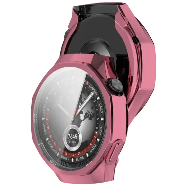 TPU FULL COVER Kryt pre Huawei Watch GT 5 Pro 46mm ružový