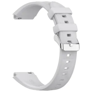 SILICONE Vymeniteľný remienok pre Huawei Watch GT 5 Pro 42mm COCONUT GRAY