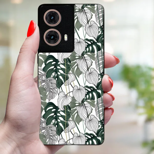 MY ART Ochranný kryt pre Motorola Moto G85 5G LEAF (175)