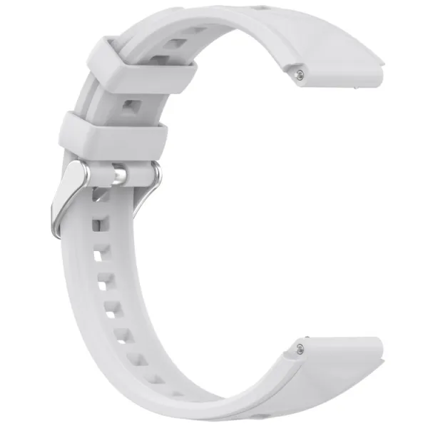 SILICONE Vymeniteľný remienok pre Huawei Watch GT 5 Pro 42mm COCONUT GRAY