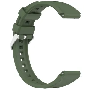 SILICONE Vymeniteľný remienok pre Huawei Watch GT 5 Pro 42mm tmavozelený
