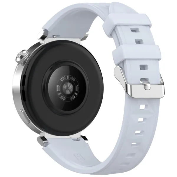 SILICONE Vymeniteľný remienok pre Huawei Watch GT 5 Pro 42mm svetlomodrý
