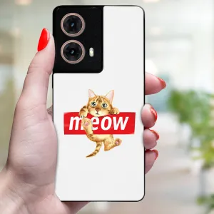 MY ART Ochranný kryt pre Motorola Moto G85 5G MEOW (183)