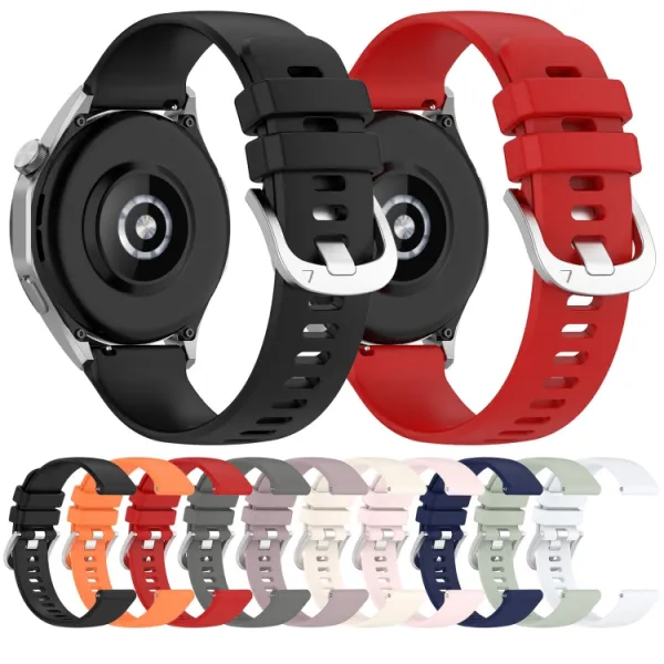 SILICONE Vymeniteľný remienok pre Huawei Watch GT 5 Pro 46mm / GT 6 Pro 46mm tmavomodrý