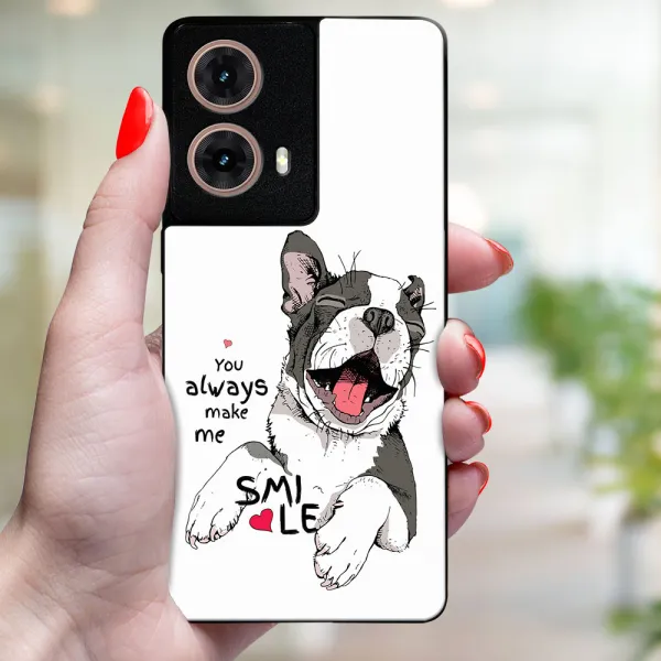 MY ART Ochranný kryt pre Motorola Moto G85 5G SMILE (189)