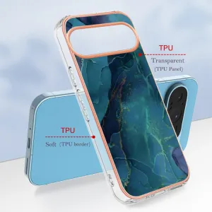 IMD MARBLE Ochranný kryt pre Google Pixel 9 Pro XL GREEN