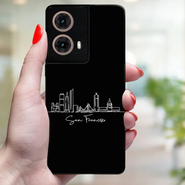 MY ART Ochranný kryt pre Motorola Moto G85 5G SAN FRANCISCO (212)