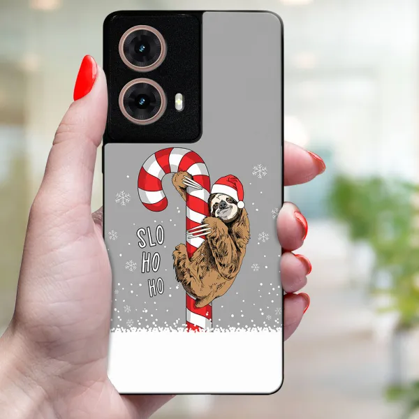 MY ART Kryt s vianočným dizajnom Motorola Moto G85 5G CANDY (076)