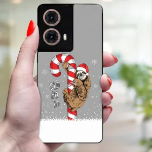 MY ART Kryt s vianočným dizajnom Motorola Moto G85 5G CANDY (076)