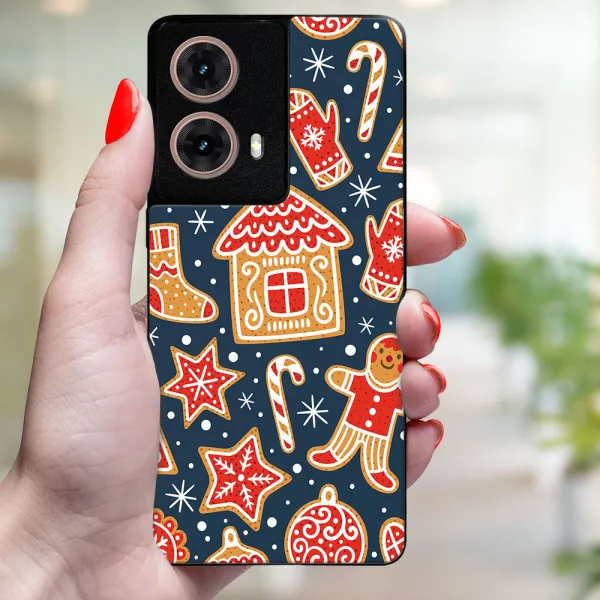 MY ART Kryt s vianočným dizajnom Motorola Moto G85 5G CHRISTMAS (069)