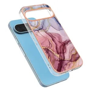 IMD MARBLE Ochranný kryt pre Google Pixel 9 Pro XL ROSE RED