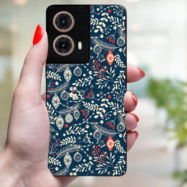 MY ART Kryt s vianočným dizajnom Motorola Moto G85 5G MISTLETOE (070)