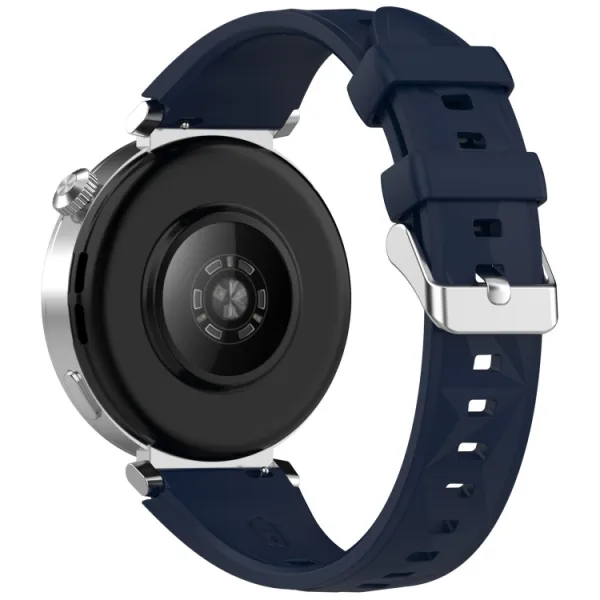 SILICONE Vymeniteľný remienok pre Huawei Watch GT 5 Pro 42mm tmavomodrý