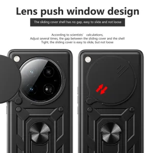 RING CAMERA Kryt s držiakom pre Infinix Zero 40 5G ružový