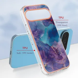 IMD MARBLE Ochranný kryt pre Google Pixel 9 Pro XL PURPLE