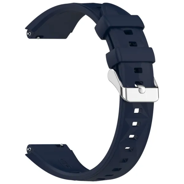 SILICONE Vymeniteľný remienok pre Huawei Watch GT 5 Pro 42mm tmavomodrý
