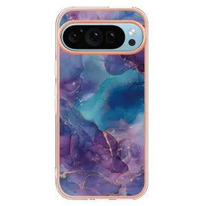 IMD MARBLE Ochranný kryt pre Google Pixel 9 Pro XL PURPLE