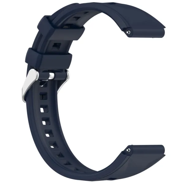 SILICONE Vymeniteľný remienok pre Huawei Watch GT 5 Pro 42mm tmavomodrý
