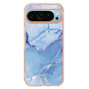 IMD MARBLE Ochranný kryt pre Google Pixel 9 Pro XL BLUE